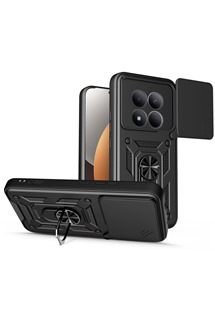 Tech-Protect CamShield zadn� kryt s krytkou kamery / stoj�nkem pro Redmi Note 15 Pro 5G �ern�