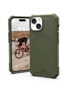 UAG Essential Armor MagSafe odoln zadn kryt pro Apple iPhone 15 olivov