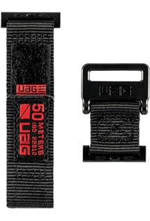 UAG Active nylonový řemínek pro Apple Watch 42/44/45mm černý