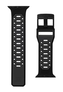 UAG Civilian Strap silikonový řemínek pro Apple Watch 42 / 44 / 45 / 49mm černý