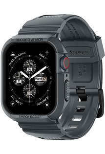 Spigen Rugged Armor Pro pouzdro s �em�nkem pro Apple Watch 45 / 44mm �ed�