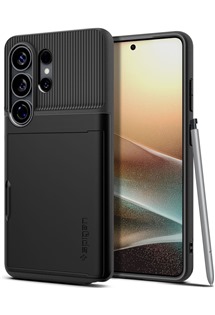 Spigen Slim Armor CS zadn� kryt s prostorem na karty pro Samsung Galaxy S26 Ultra �ern�