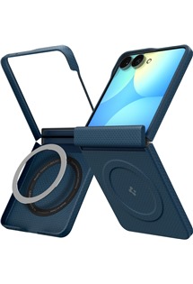 Spigen Air Skin Aramid zadn� kryt s podporou MagSafe pro Samsung Galaxy Z Flip8 modr�