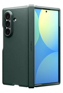 Spigen Tough Armor Pro odoln� zadn� kryt se stoj�nkem a MagSafe pro Samsung Galaxy Z Fold8 Ultra zelen�
