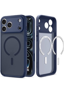 Spigen Ultra Hybrid zadn� kryt s podporou MagSafe pro Apple iPhone 18 Pro Max/17 Pro Max modr� / matn�