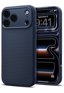 Spigen Liquid Air zadn� kryt pro Apple iPhone 18 Pro Max/17 Pro Max modr�
