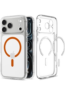 Spigen Ultra Hybrid zadn� kryt s podporou MagSafe pro Apple iPhone 18 Pro Max/17 Pro Max �ir� / oran�ov�