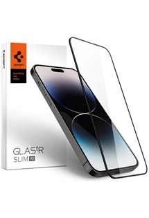 Spigen tR Slim HD tvrzen sklo pro Apple iPhone 14 Pro ern