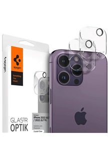 Spigen tR Optik tvrzené sklo pro čočky fotoaparátu pro Apple iPhone 14 Pro / Max čiré 2ks