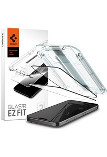Spigen Glass.tR EZ Fit tvrzené sklo pro Apple iPhone 15 Pro 2ks černé