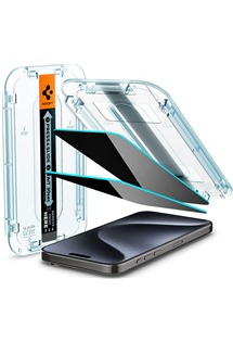 Spigen Glass tR EZ Fit HD Privacy tvrzené sklo pro Apple iPhone 15 Pro