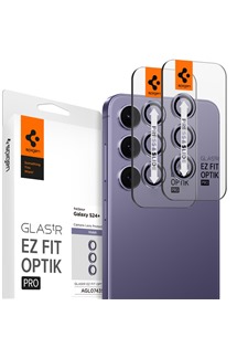 Spigen Glass.tR EZ Fit Optik Pro tvrzen sklo na oky fotoapartu pro Samsung Galaxy S24+ 2ks fialov