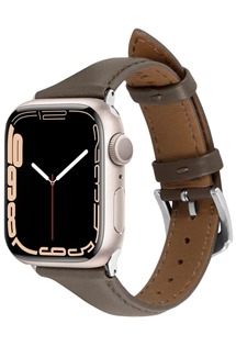 Spigen Kajuk Watch Band kožený řemínek pro Apple Watch 38 / 40 / 41mm khaki