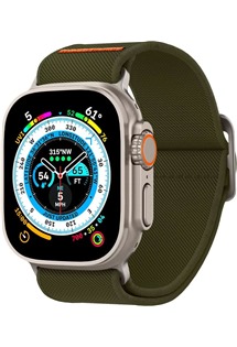 Spigen Lite Fit Ultra nylonov� �em�nek pro Apple Watch 42 / 44 / 45 / 46 / 49mm hn�d�
