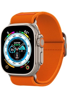 Spigen Lite Fit Ultra nylonov emnek pro Apple Watch 42 / 44 / 45 / 49mm oranov