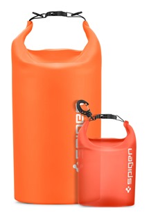 Spigen Aqua Shield voděodolný batoh s přídavnou taškou oranžový