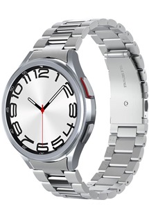 Spigen Modern Fit 316L Band nerezov emnek pro Samsung Galaxy Watch6 Classic 47mm stbrn