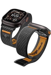 Spigen Athlex Air 2 nylonov� �em�nek pro Apple Watch 44 / 45 / 46 / 49mm oran�ov�