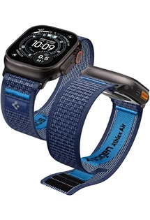 Spigen Athlex Air 2 nylonov� �em�nek pro Apple Watch 44 / 45 / 46 / 49mm modr�