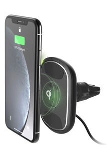 iOttie iTap Wireless 2 Fast Charging Magnetic Vent držák do auta s bezdrátovým nabíjením černý