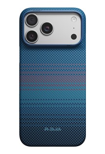 Pitaka Edge aramidov� zadn� kryt s krytkou tla��tka Camera Control pro Apple iPhone 18 Pro Max/17 Pro Max modr�