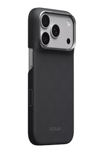 Pitaka Edge Argyle aramidov� zadn� kryt s krytkou tla��tka Camera Control pro Apple iPhone 18 Pro/17 Pro �ern�