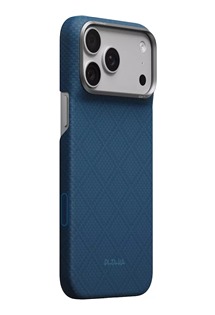 Pitaka Edge Argyle aramidov� zadn� kryt s krytkou tla��tka Camera Control pro Apple iPhone 18 Pro Max/17 Pro Max modr�
