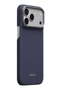 Pitaka Edge PTK Weaving aramidov� zadn� kryt s krytkou tla��tka Camera Control pro Apple iPhone 18 Pro Max/17 Pro Max tmav� modr�