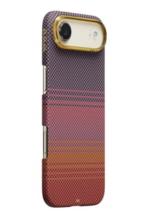 Pitaka Edge California Dream aramidov� kryt s podporou MagSafe pro Apple iPhone Air r��ov� / zlat�