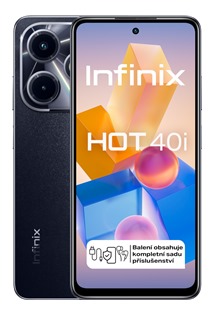 Infinix Hot 40i 4GB / 128GB Dual SIM Starlit Black
