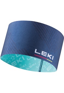 LEKI XC Headband, dark denim-mint, One size