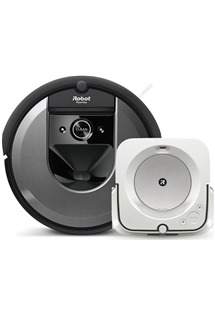 iRobot Roomba i7+ robotický vysavač a Braava jet m6 robotický mop set