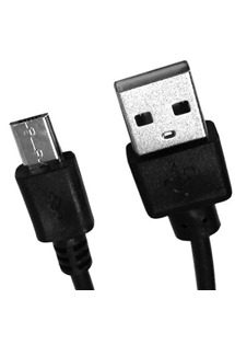 CellFish USB-A / micro USB, 1m černý kabel pro outdoor telefony