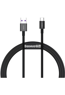 Baseus Superior Series USB-A / USB-C 66W 1m černý kabel