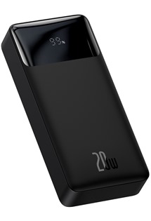 Baseus Bipow Overseas Edition 20W PD/QC powerbanka 20000mAh s digitálním displejem černá