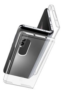 Cellularline ochranný kryt Clear Case pro Samsung Galaxy Z Fold4 čirý