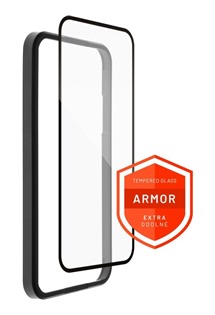 FIXED Armor prémiové ochranné tvrzené sklo pro Apple iPhone 15 Pro černé