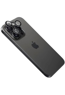 FIXED Camera Glass ochranná skla čoček fotoaparátů pro Apple iPhone 15 Pro/15 Pro Max šedé