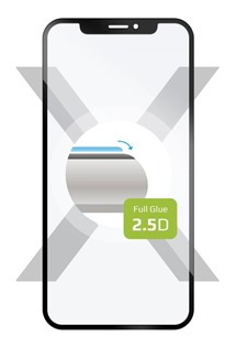 FIXED Full-Cover tvrzen sklo pro OnePlus 12R ern