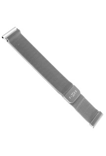 FIXED 22mm síťovaný nerezový řemínek pro smartwatch stříbrný