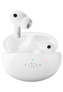 FIXED Pods Pro bezdrátová sluchátka s aktivním potlačením hluku bílá