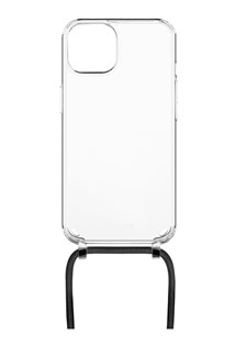 FIXED Pure Neck zadní kryt se šňůrkou na krk pro Apple iPhone 12 / 12 Pro černý