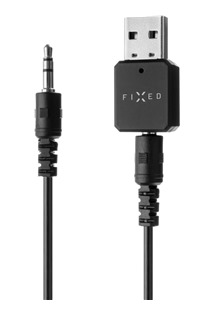 FIXED Signal Bluetooth audio přijímač se zabudovaným mikrofonem černý