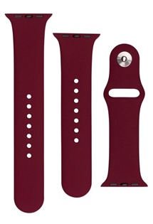 FIXED Silicone Strap Set silikonov�ch �em�nk� pro Apple Watch 42 / 44 / 45 / 49mm �erven�