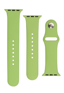 FIXED Silicone Strap Set silikonov�ch �em�nk� pro Apple Watch 38 / 40 / 41mm mentolov�