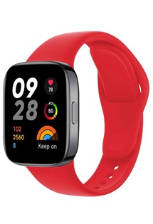 FIXED Silicone Strap silikonový řemínek pro Xiaomi Redmi Watch 3 červený