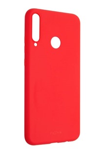 FIXED Story silikonový zadní kryt pro Huawei P40 lite E červený