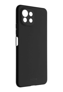 FIXED Story silikonový zadní kryt pro Xiaomi Mi 11 Lite 4G/5G černý