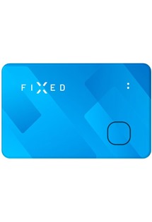 FIXED Tag Card smart tracker s podporou Find My modrý