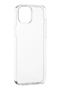 FIXED Slim AntiUV gelov kryt odoln proti zaloutnut pro Apple iPhone 15 Plus ir